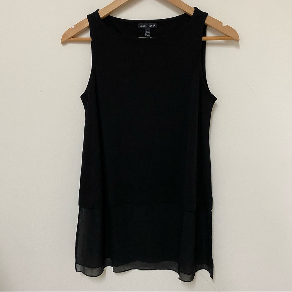 Eileen Fisher Bateau-Neck Long Tank